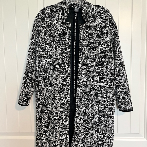 Chelsea & Theodore Abstract Print Cardigan - Sz S - Picture 2 of 5